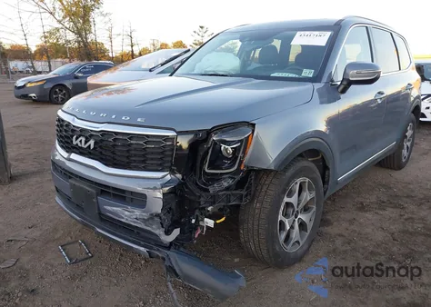 2022 Kia Telluride Ex z USA, uszkodzony, nr VIN 5XYP34HC4NG323013
